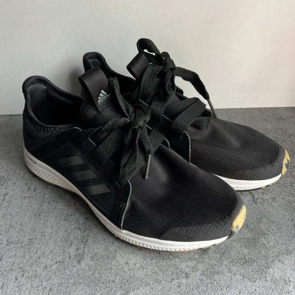 Adidas Bounce Edge Lux Black Sneakers Women Size 6.5
